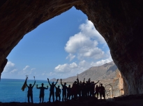 Κλασσική φωτογραφί στο σπήλαιο Αγ Αντωνίου